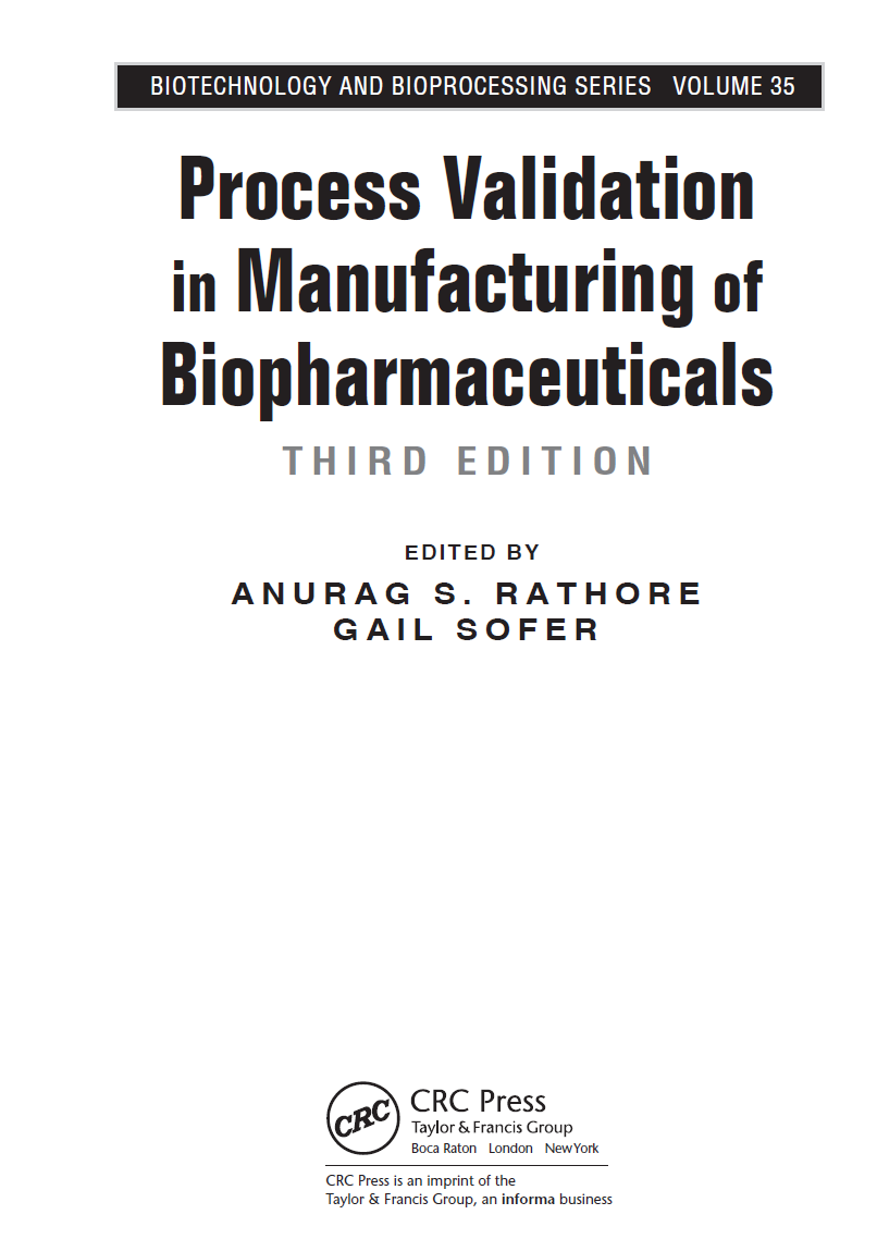 图片[1]-书籍分享-Process Validation in Manufacturing of Biopharmaceuticals（Third Edition）-药研库